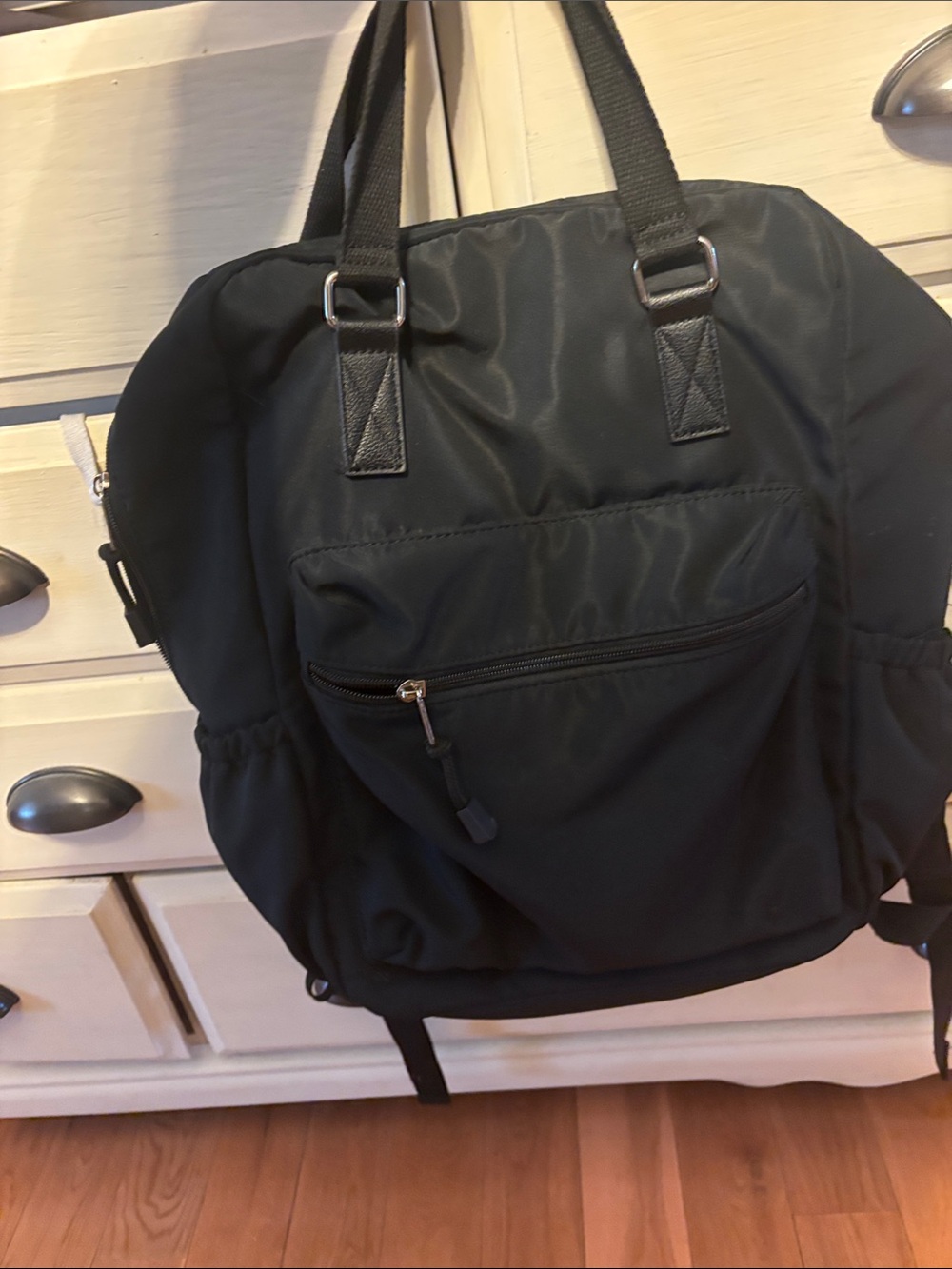 Target Black Nylon Backpack - Picture 3 of 3